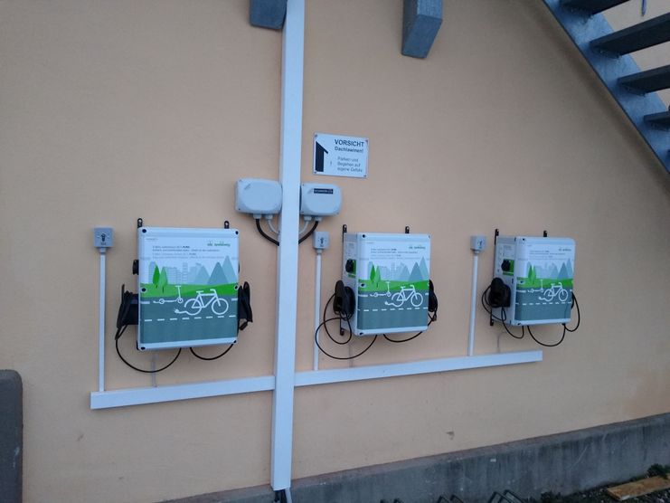 E-Bike Ladestation Waldstetten