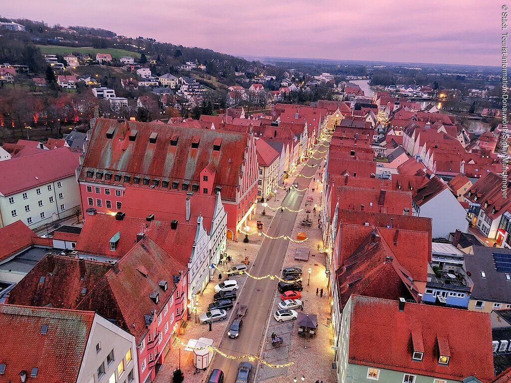 Lichter über Donauwörth - Die festliche Turmführung