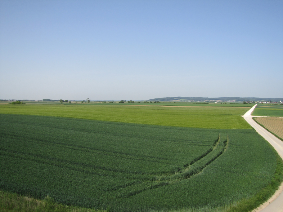 Blick auf das einstige Schlachtfeld