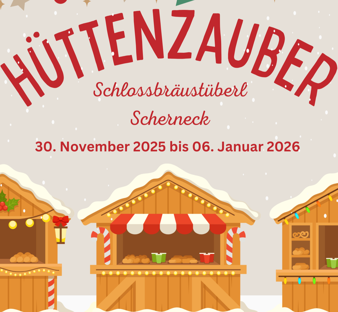 Hüttenzauber auf Schloss Scherneck