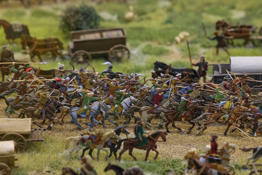 955, Infopavillon, Schlacht auf dem Lechfeld