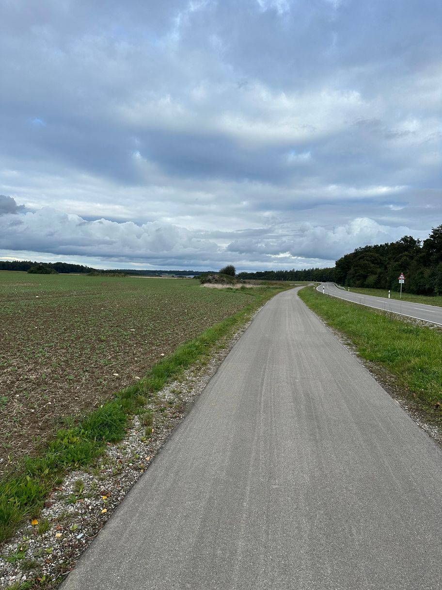 Radweg Richtung Glaserhof