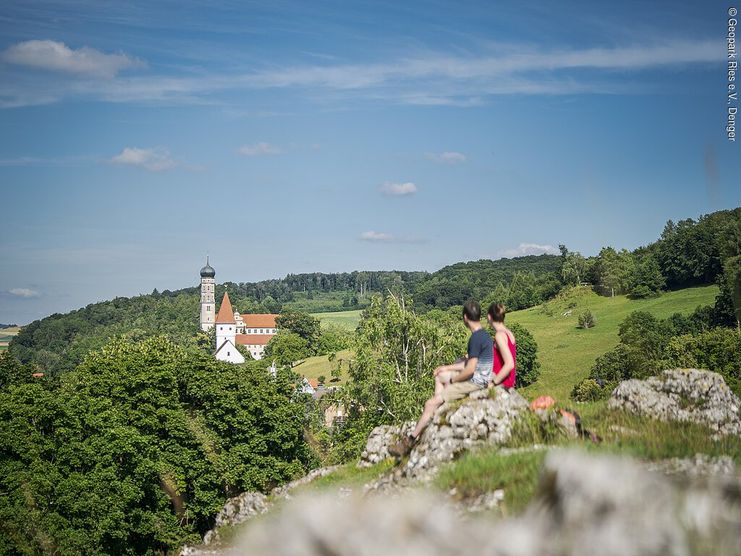 Geocaching Mönchsdeggingen Familienrunde