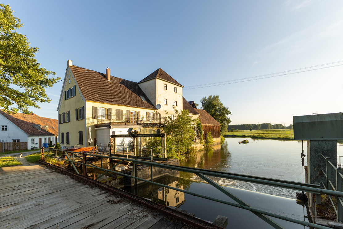 Hausener Mühle an der Zusam bei Villenbach