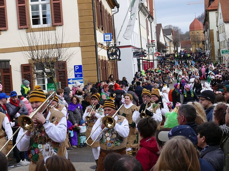 Faschingsumzug in Lauchheim