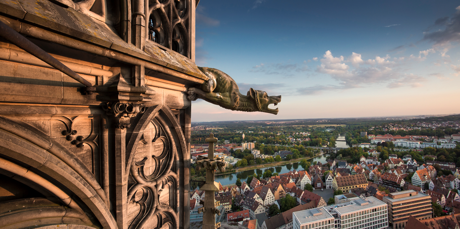 Aussicht vom Ulmer Münster