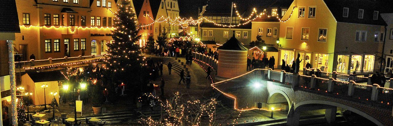 Donauwörth Weihnachtsmarkt - Insel Ried © Tourist Info Donauwoerth