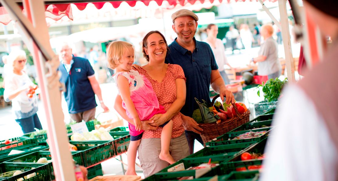 Wochenmarkt in Senden