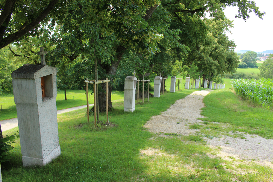 Kreuzweg zur Kapelle St. Georg Bachhagel