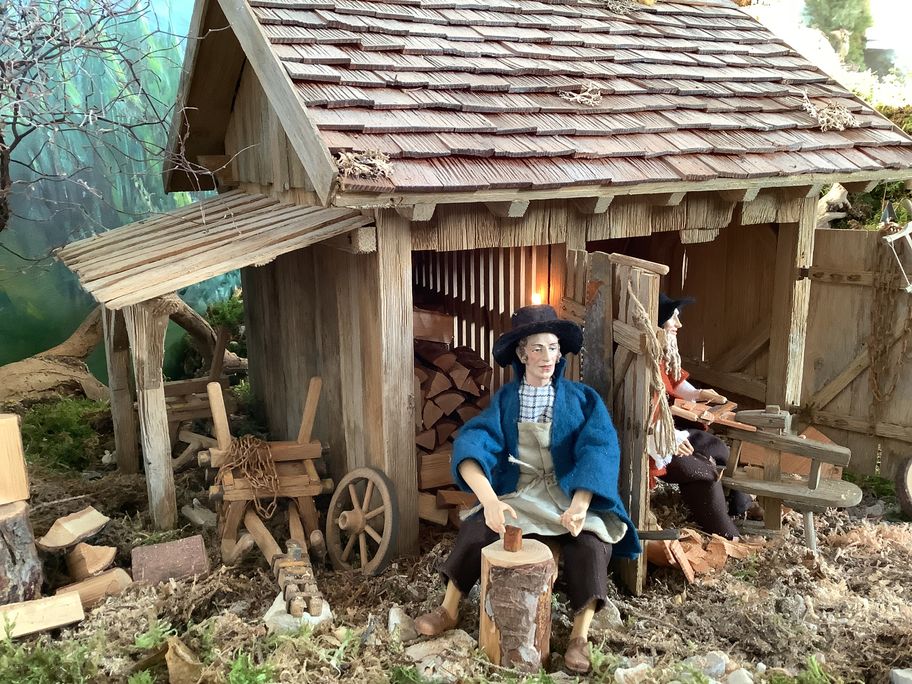 Krippenschau in Taiting