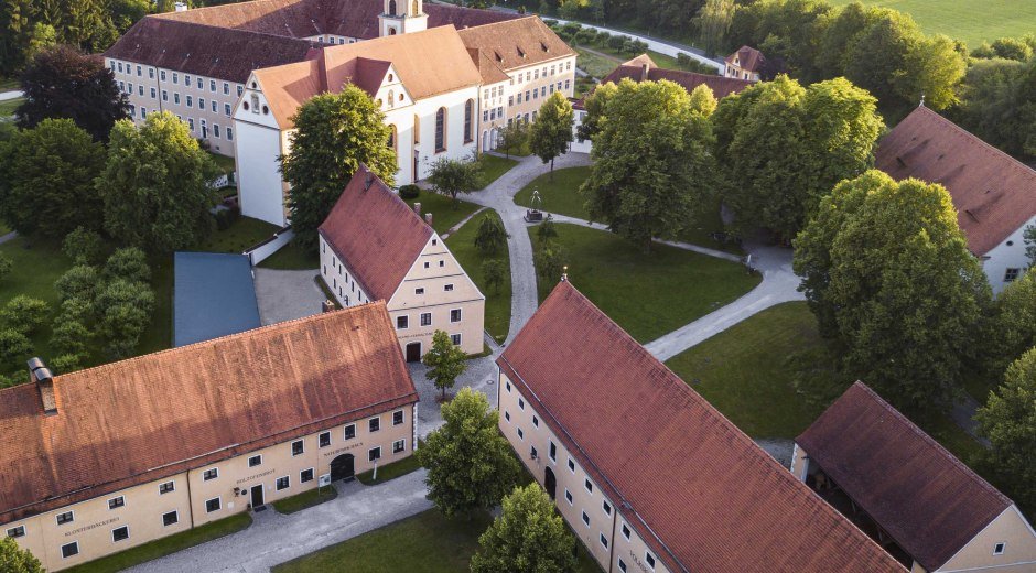 Kloster Oberschönenfeld Luftbild © Andreas Brücklmair