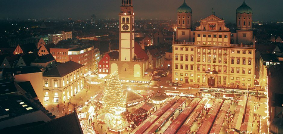 Augsburger Christkindlesmarkt © Christkindlesmarkt Luftaufnahme