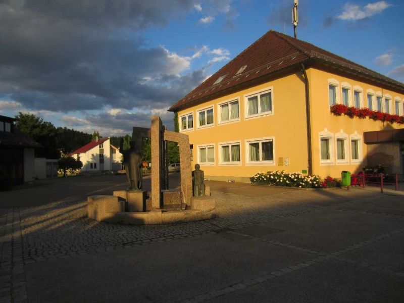 Rathaus Brunnen Bellenberg