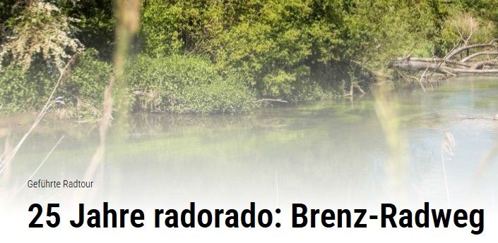 25 Jahre radorado: geführte Radtour am Brenz-Radweg