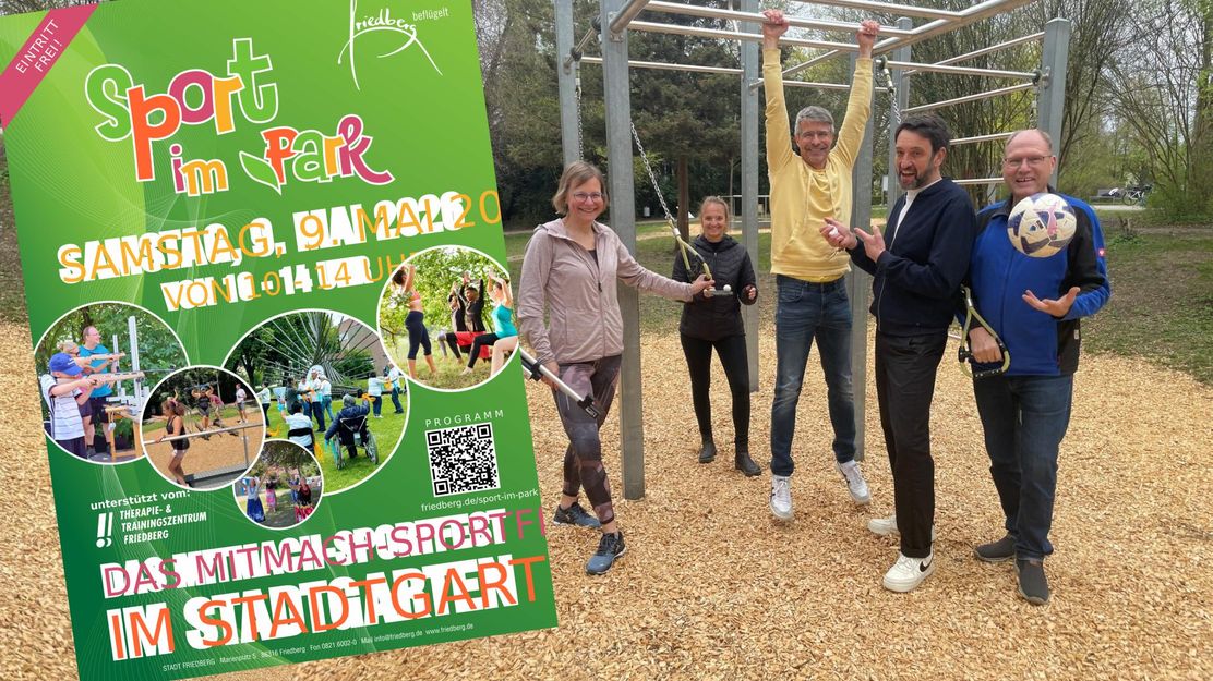 Sport im Park im Stadtgarten Friedberg