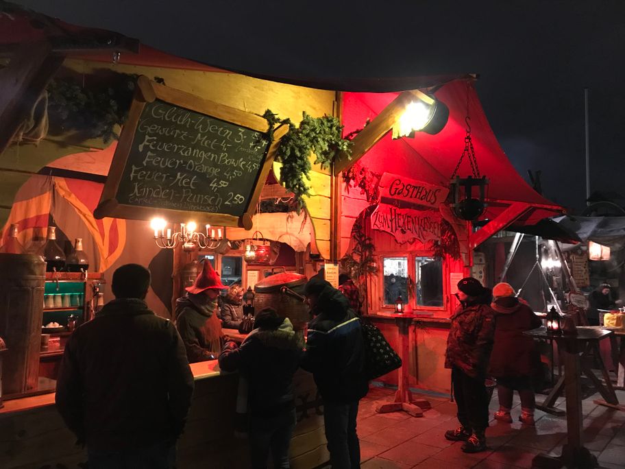 Mittelalterlicher Weihnachtsmarkt