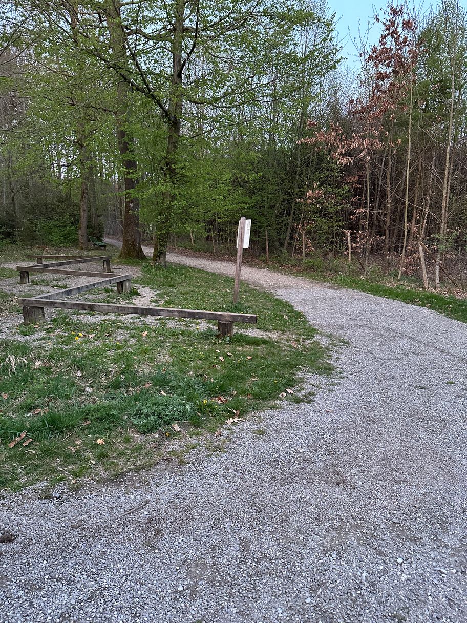 Station des Trimm-Dich-Pfades